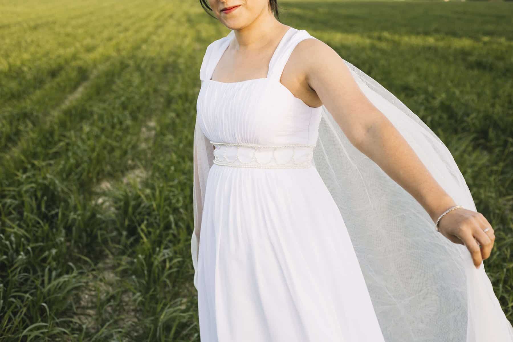 Transforming Simplicity How to Dress Up a Plain White Dress