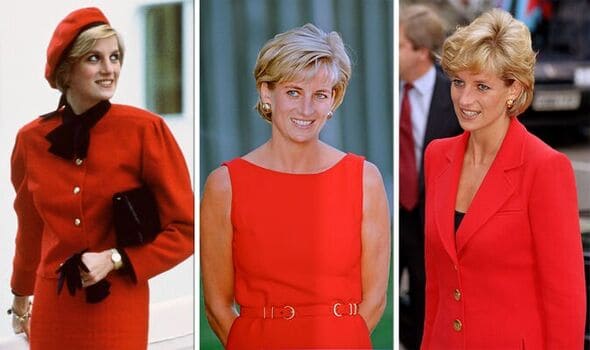 Princess Diana in Red Celebrating Her Iconic Dress Moments and the impact